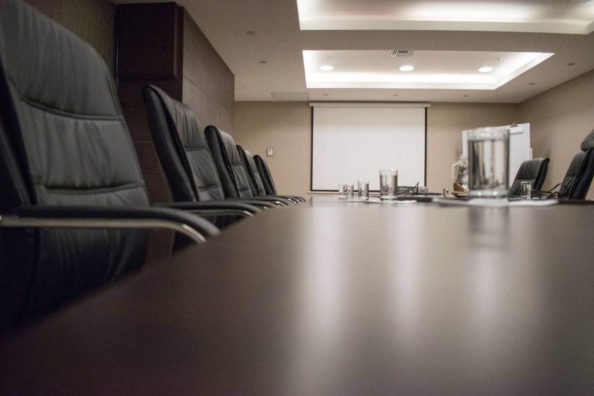Boardroom table polished and ready
