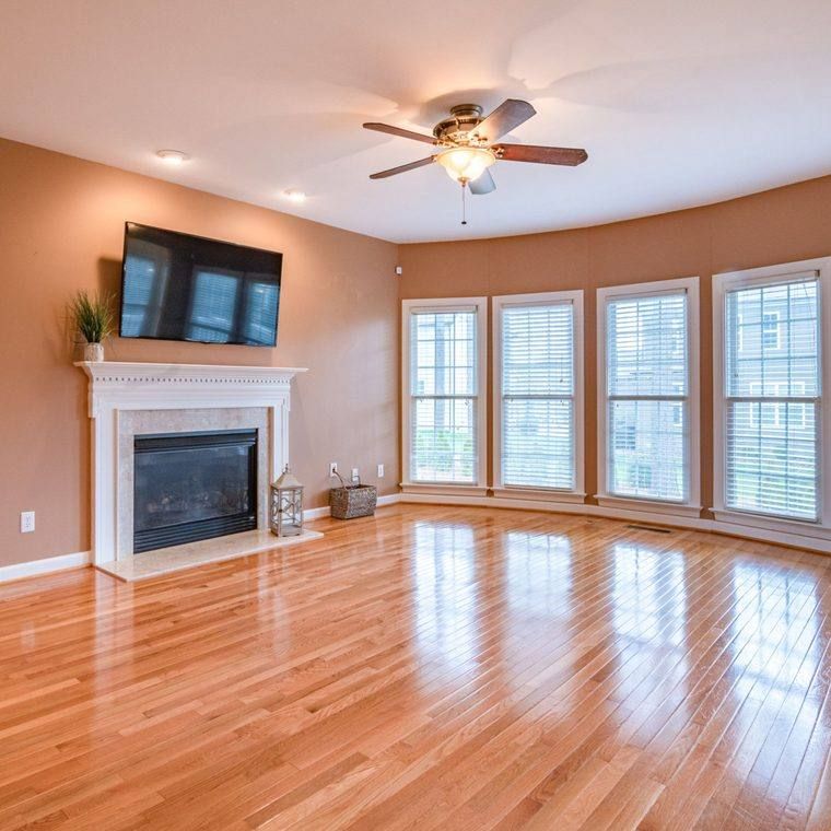 Clean living room